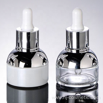 30ml aluminum shoulder dropper bottles/ essence liquid bottles with good price